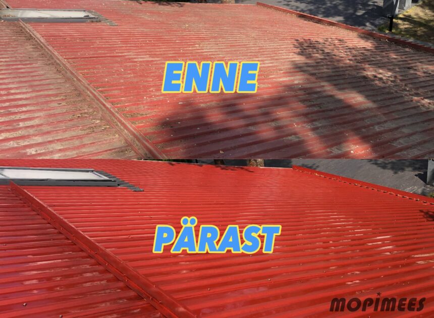 katuse pesu plekkkatus mopimees 2