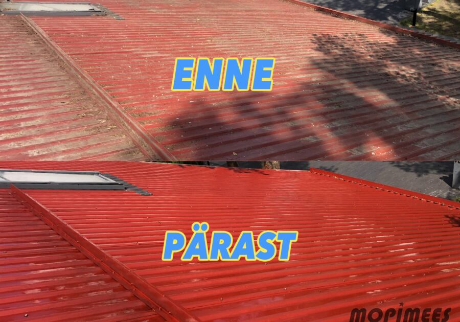 katuse pesu plekkkatus mopimees 2