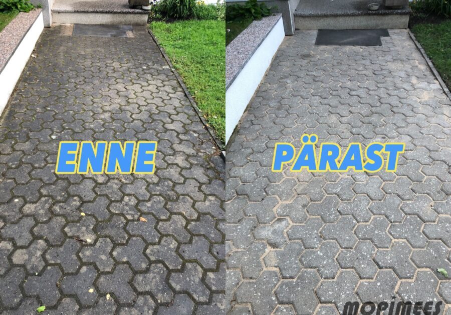 kiviparketi puhastamine mopimees 2