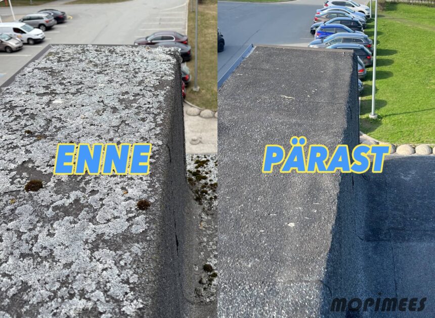 parapeti puhastamine mopimees