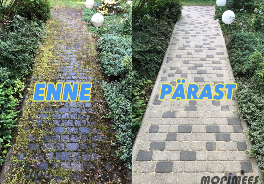 tänavakivi puhastus mopimees 3