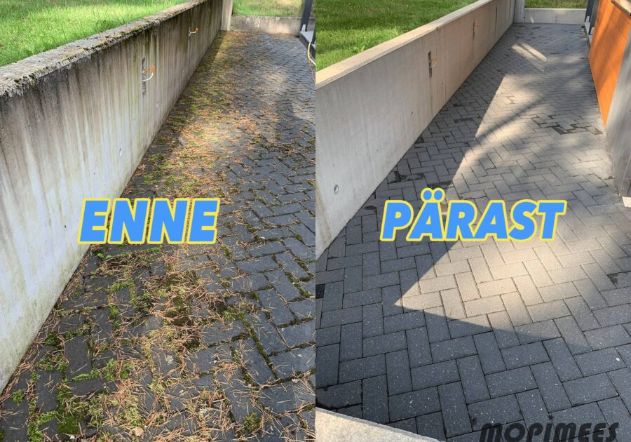 tänavakivide pesu mopimees 4