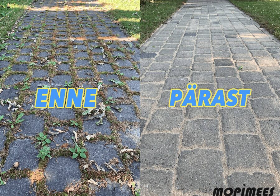 tänavakivide puhastus mopimees 5
